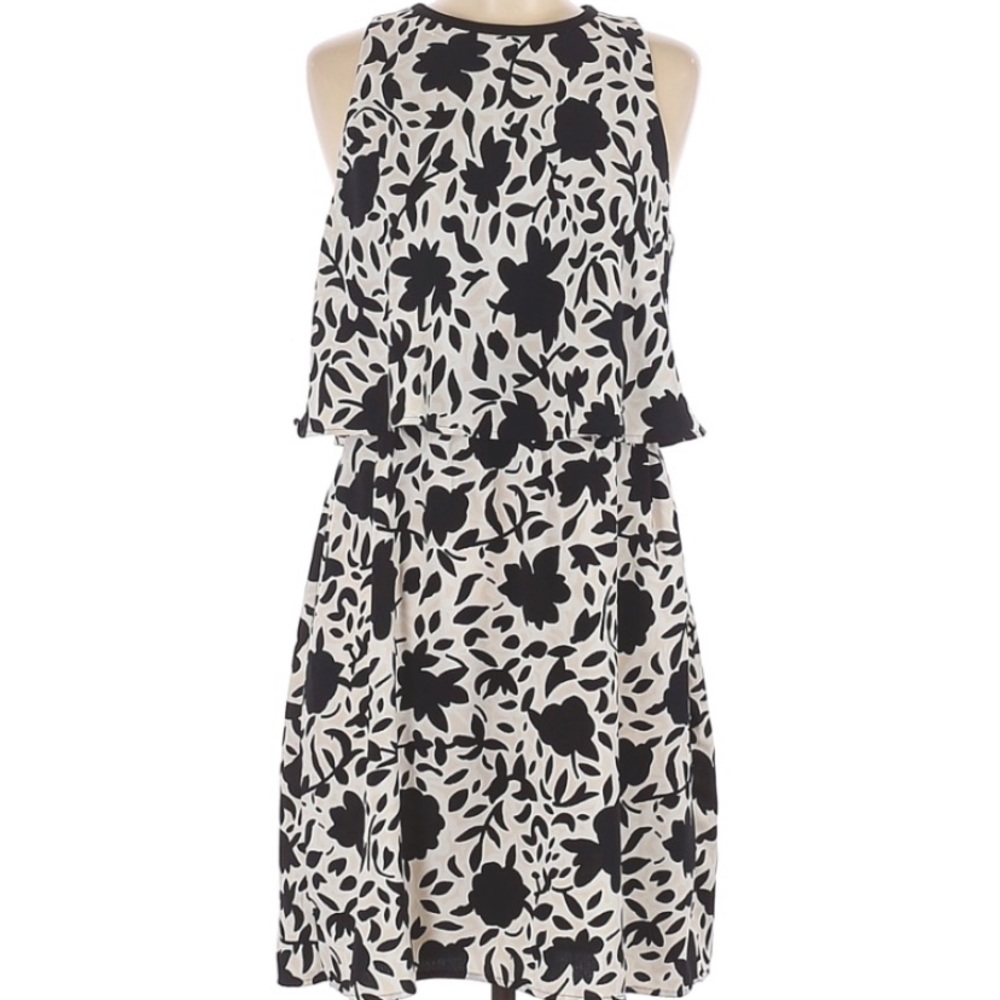 loft // floral tiered dress